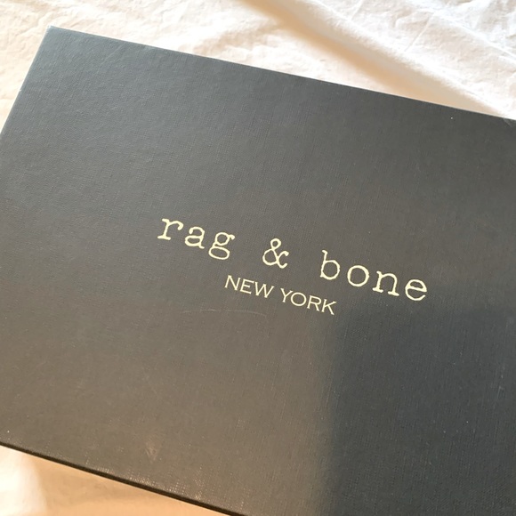 Rag and Bone New York Black Wyatt Sandal size 37.5 worn once - Picture 4 of 5